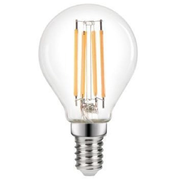 Philips Classic E14 4.3W 470lm Frosted Golf ball Cool white LED Light bulb