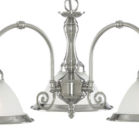 Brushed Chrome Bistro Indoor Pendant Ceiling Light