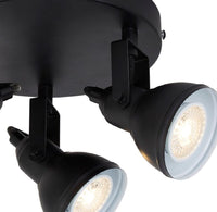 Black Round Ceiling Spot Lighting