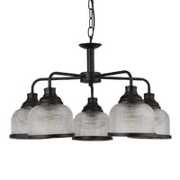 Satin Black Bistro Indoor Pendant Ceiling Light