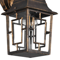 Antique Brass Outdoor Wall Lantern