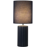 Navy Blue Ceramic Table lamp
