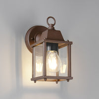 Antique Rust Outdoor Coach Lantern