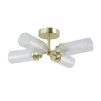 Gold Bathroom Ceiling Light