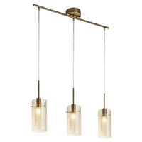 Bronzed Retro Bar Pendant Ceiling Light