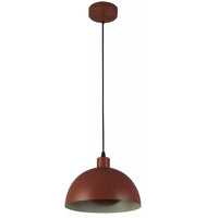 Burnt Orange Pendant Light