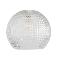 Oaks Lighting 4486 NE CL Clear Geometric Glass Modern Easy Fit Non Electric Pendant Shade