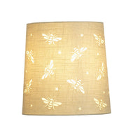 Cream Buzzing Bees Girls Lampshade