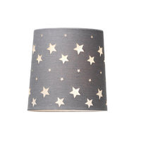 Grey Stars Boys & Girls Lampshade