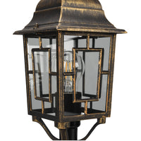 Antique Brass outdoor pedestal