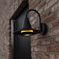 Black Outdoor Wall Light