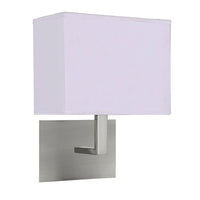 Satin Chrome Wall Light