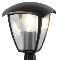 Back outdoor pedestal Light