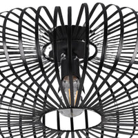 Black Metal cage ceiling light