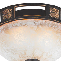 Rustic Bronze Ceiling Light