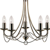 Aged Brass Vintage Pendant Light