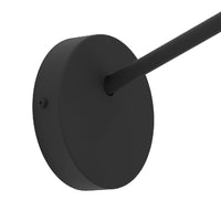 Black Metal Vintage Single Lamp Wall Light