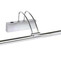 Polished Silver Vintage Mirror Light