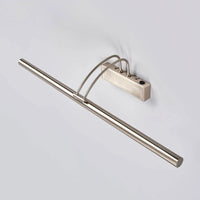 Brushed Chrome Vintage Mirror Light