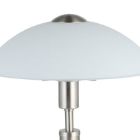 Satin Silver Touch Table lamp