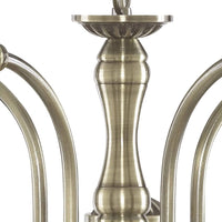 Brushed Brass Bistro Indoor Pendant Light