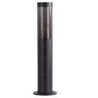 Black Batton Post Light for Garden