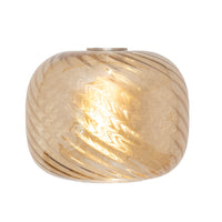 Amber Glass Pendant Shade