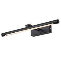 Searchlight 96500-45BK Matt Black LED Rechargeable Colour Changing Picture Light - 45.5cm Length