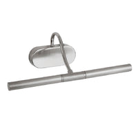 Brushed Chrome 2 Lamp Traditional Switched Picture Light