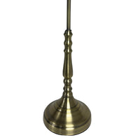 Antique Brass Candlestick Table Lamp