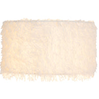 White feather non electric pendant shade