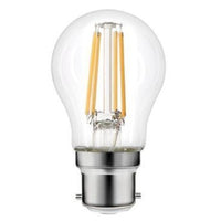 LED 2W (25W) Golf Ball Lamp BC B22 Clear Filament 250lm 2700k Warm White