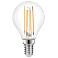 LED 2W (25W) Golf Ball Lamp SES E14 Clear Filament 250lm 2700k Warm White