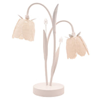 Cream portable Table lamp