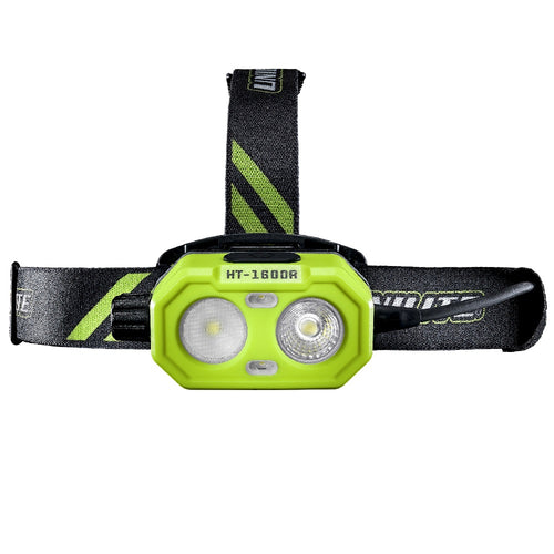 Urbanwaze USB Rechargeable Headlamp – LED Motion Sensor – 18650 Battery – UK Made