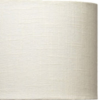 Cream Linen 12 Inch Ceiling Floor Lampshade