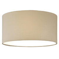 Cream Drum Shade with Diffuser