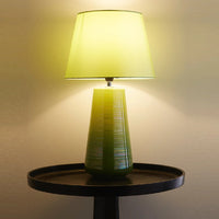 Modern Green Ceramic Table Lamp