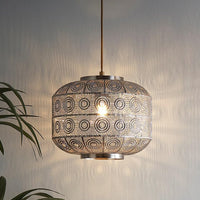 Moroccan pendant shade