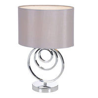 Polished Chrome Modern Table lamp 