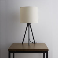 Cream Tripod Desk Lamp