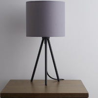 Grey Tripod Desk Lamp