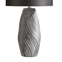 Polished Chrome Ceramic Table lamp 