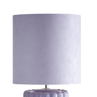 Lilac Ceramic Table Lamp