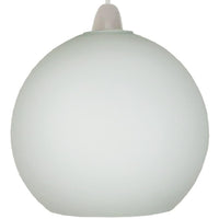 Britalia BRMG6215W White Opal Glass Vintage Easy Fit Dome Pendant Shade - 20cm Diameter