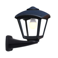 Fumagalli Nardo Roby Black Outdoor Traditional Up or Down Lantern Wall Light