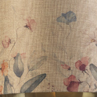 Beige Linen 12 Inch Ceiling Floor Lampshade