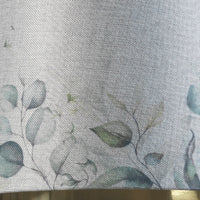 Grey Linen 12 Inch Ceiling Floor Lampshade