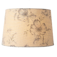 Navy Blue Floral Lampshade for table lamp and pendants