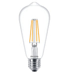 LED 7W (60W) Squirrel ST64 Lamp ES E27 Clear Filament 806lm 2700k Warm White